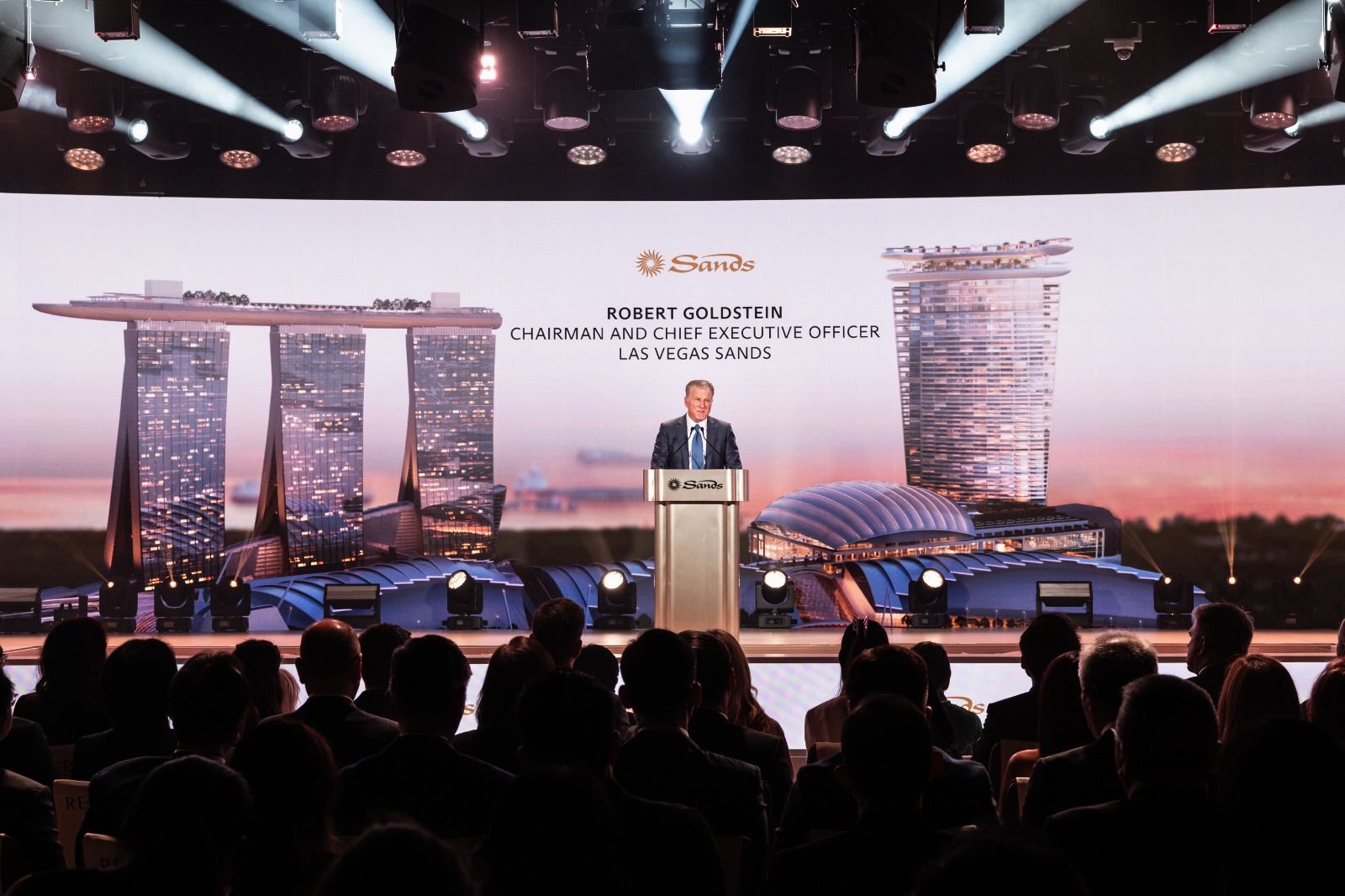 Las Vegas Sands new ultra-luxury development groundbreaking ceremony (Foto: Marina Bay Sands)