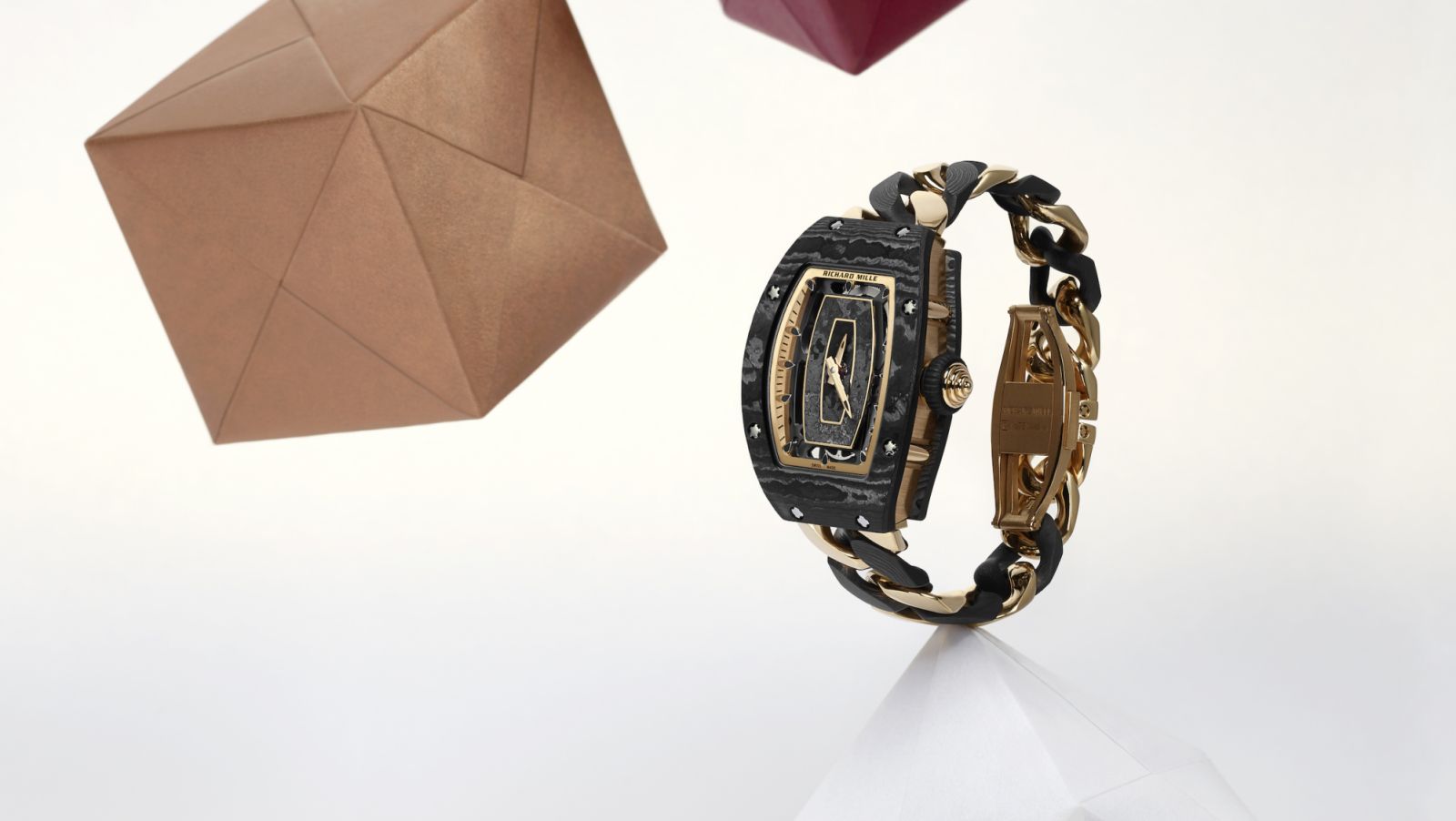 Richard Mille RM 07-01 and RM 74-02: women’s luxury watches in Gold ...