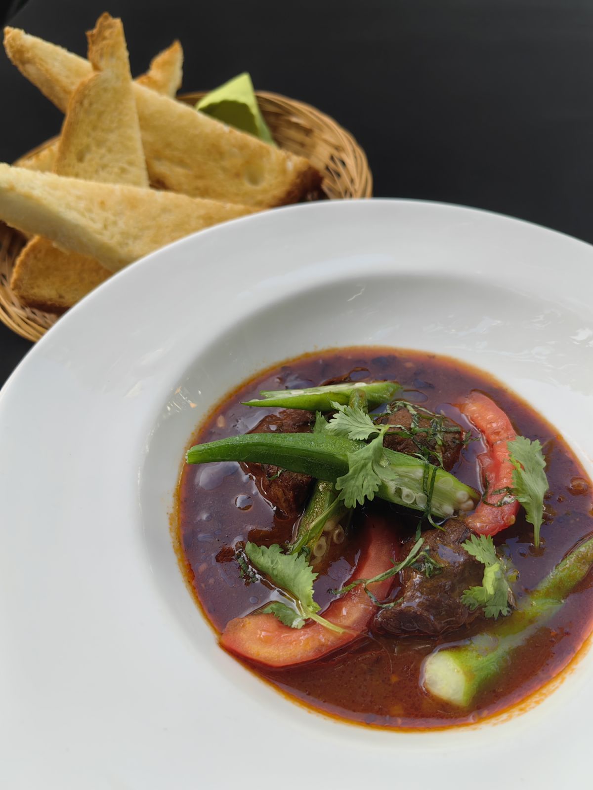 Bamieh with Toast (Photo: Jawi House)