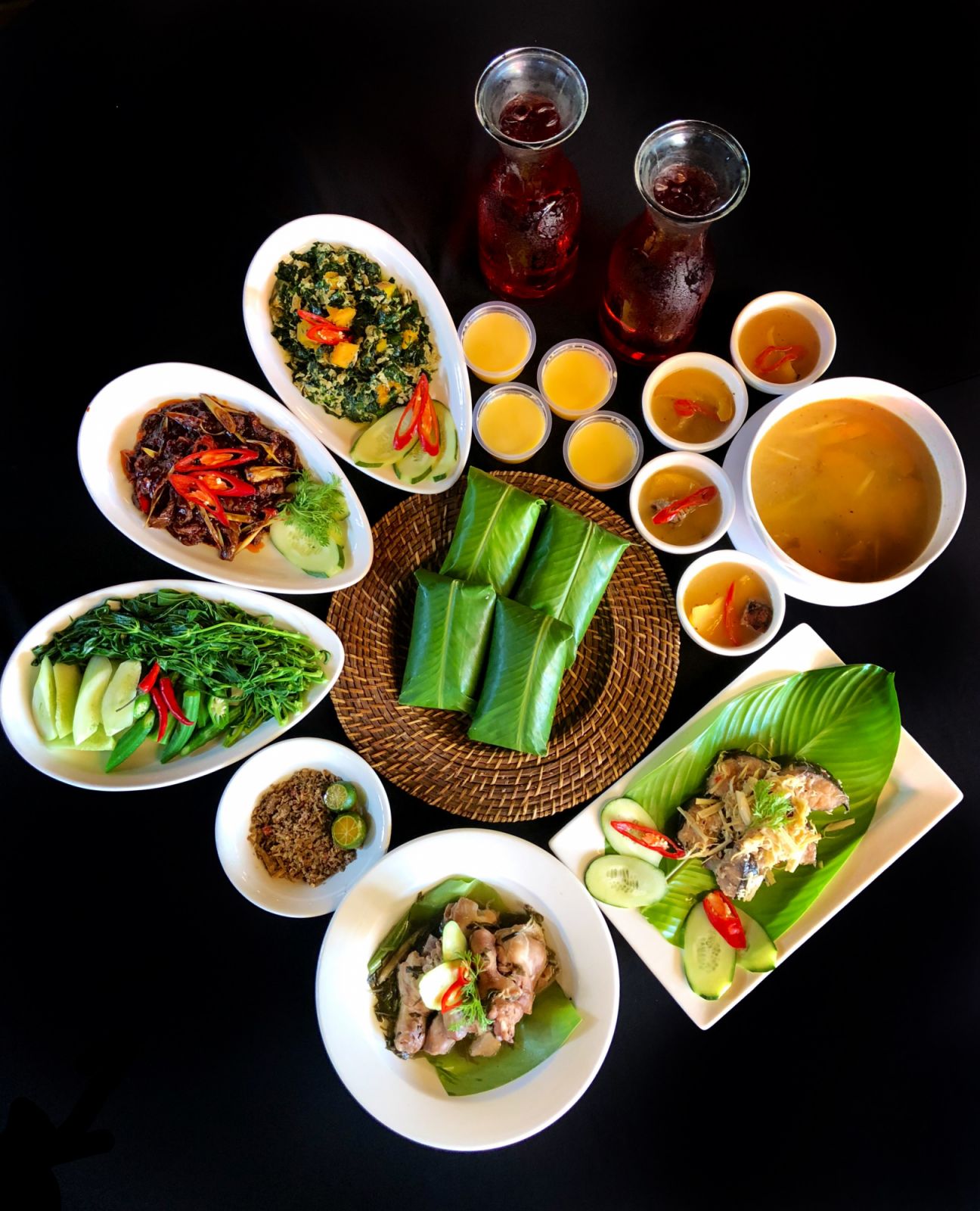 A typical dinner table at Lepau (Photo: Lepau Restaurant)