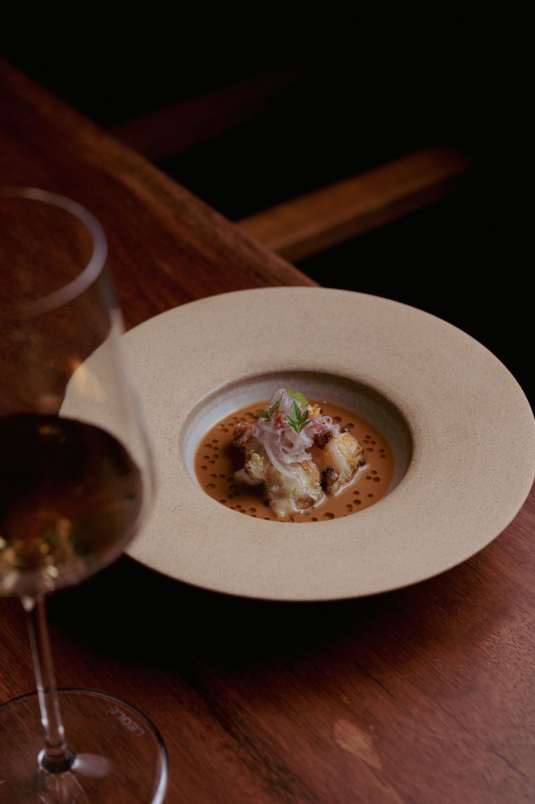 Slipper Lobster Asam Laksa Bisque (Photo: Terra Dining)