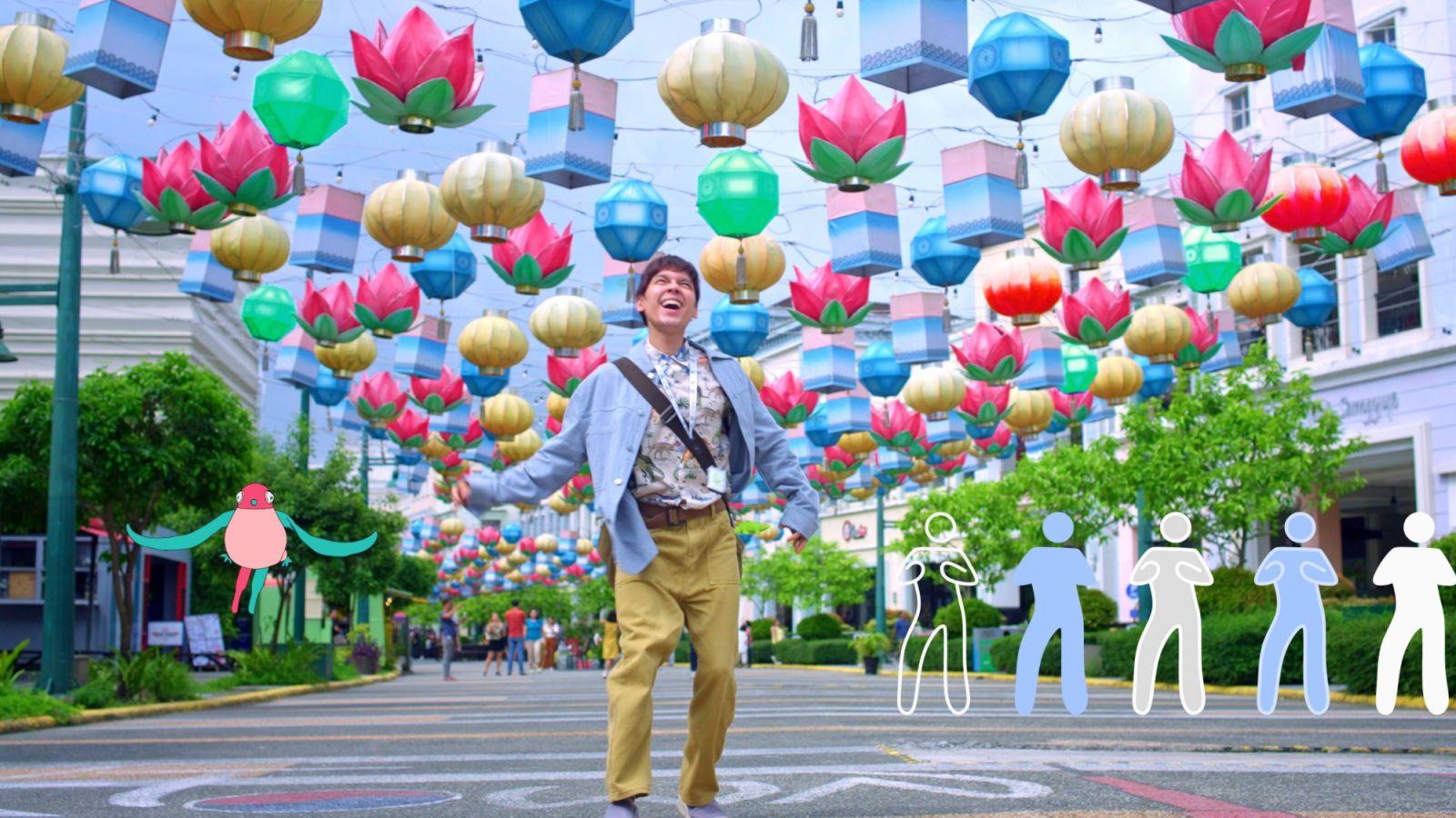 Carlo Aquino as Mathew “Matmat” Gonzales, Patpat’s autistic older brother, whose world comes alive through art (Photo: courtesy of Netflix and ABS-CBN)