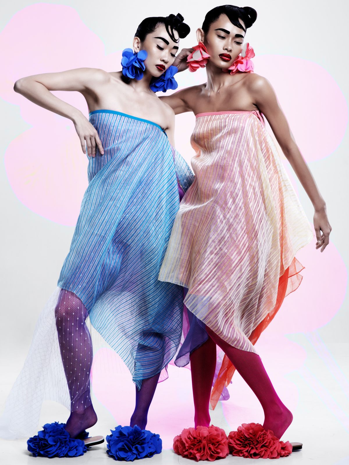 Looks from ‘Heirloom’ by Jor-El Espina, inspired by Patis Tesoro (Photo: courtesy of Jor-El Espina)
