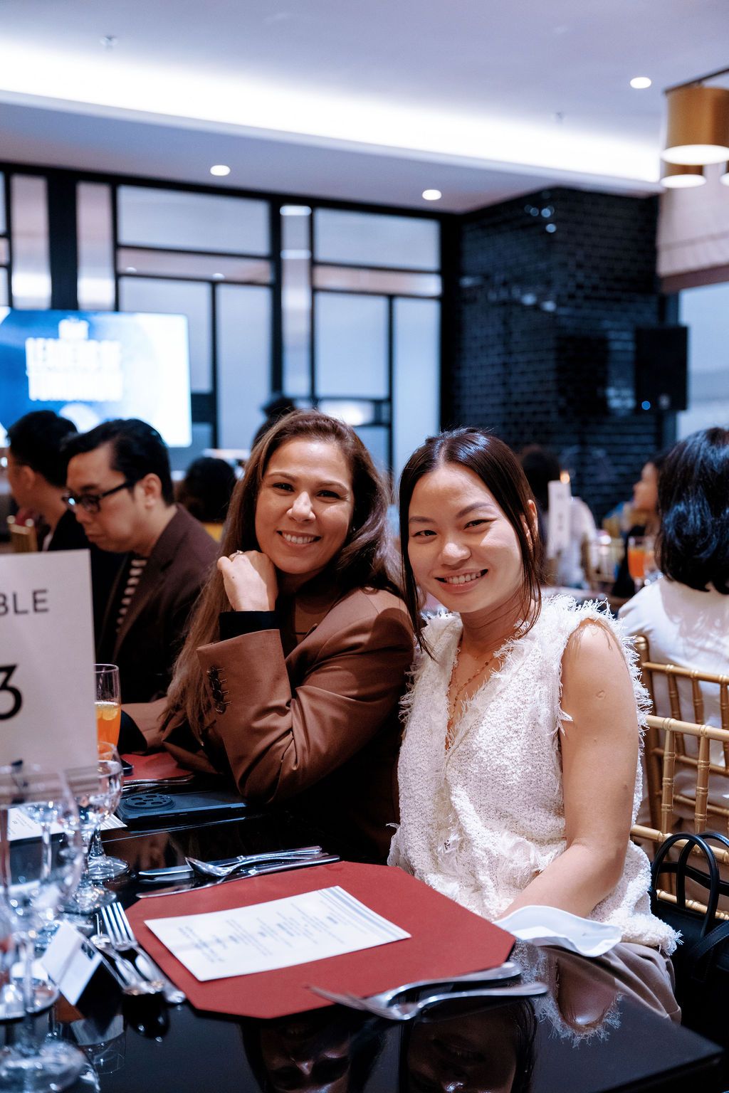 Dragonfly 360 Summit representatives: Anisha Prachaseri and Ashley Suelyn