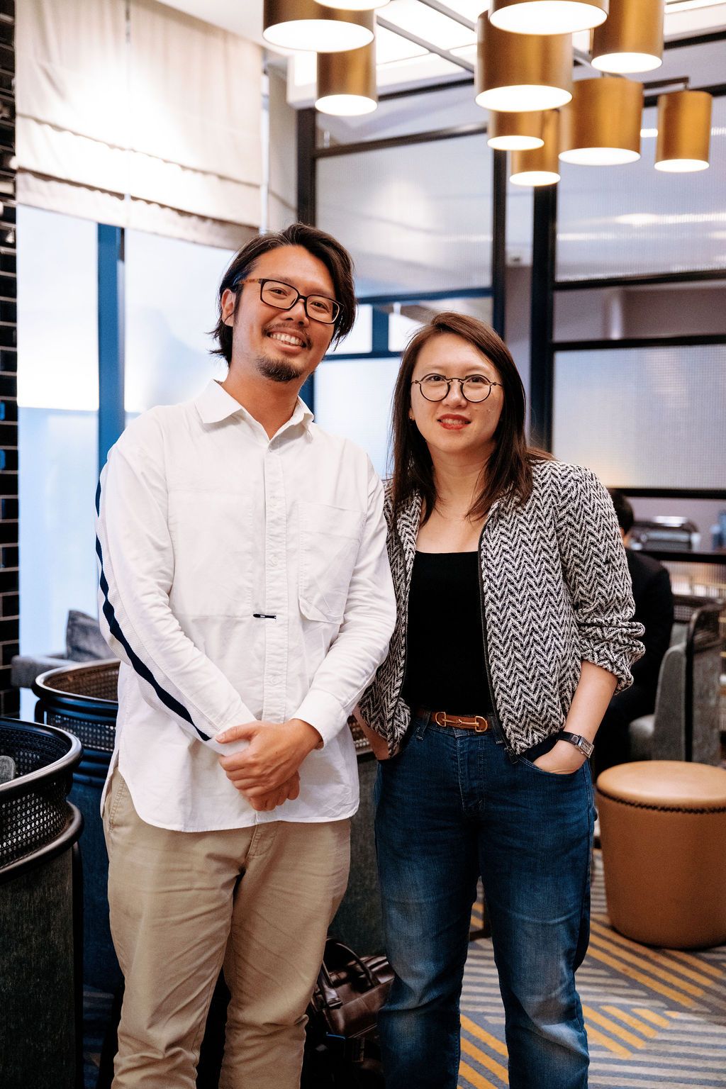 Shin Tseng, director of Urban Agenda Design Group with Koh Cha-Ly, founder and CEO of UrbanMetry