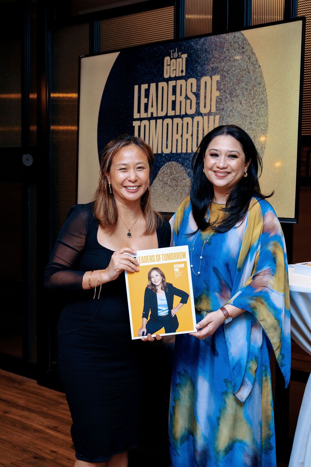 Stephanie Ping and Suraya Rahmat