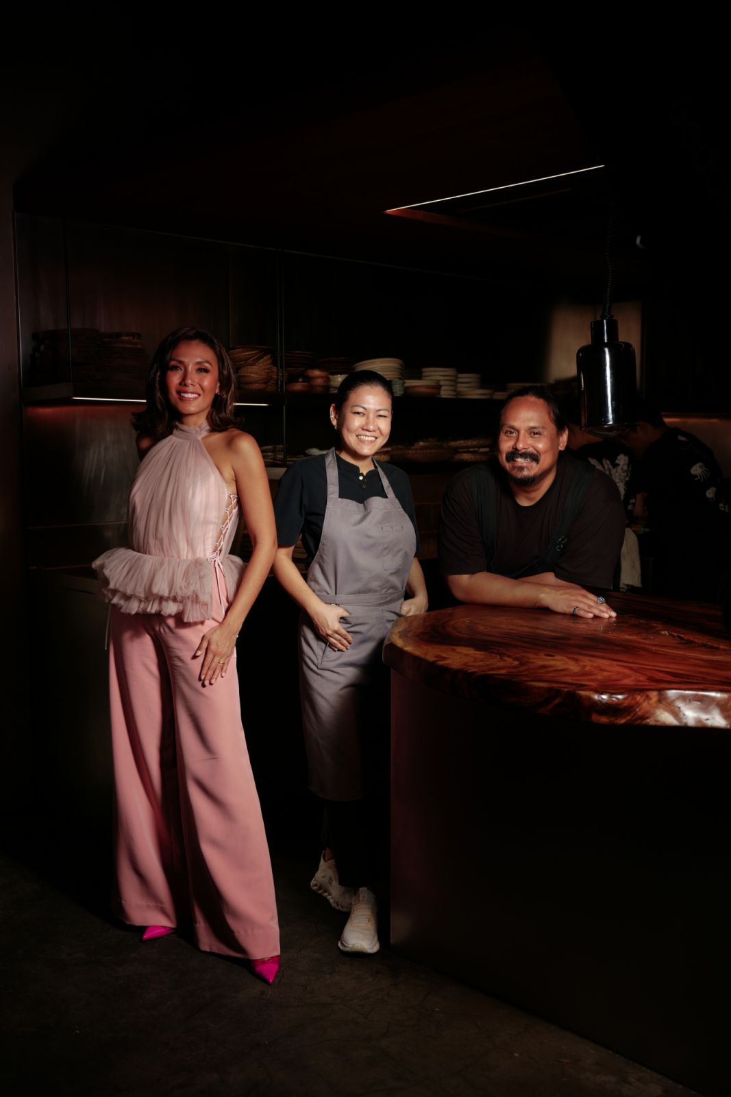 The launch of Baken 1104 with chef Johanne Siy and Jordy Navarra