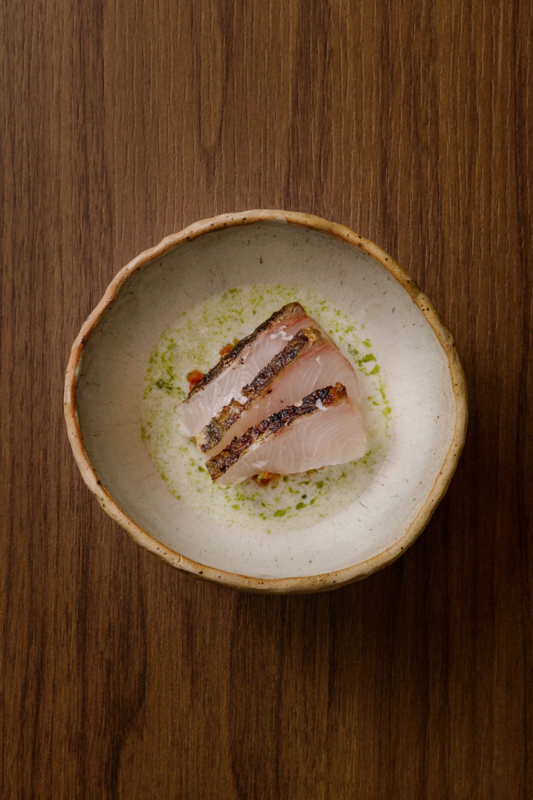 Aged kampachi with picked pink guava and aged soy sauce (Photo: Belimbing) best fermentation restaurant chef singapore