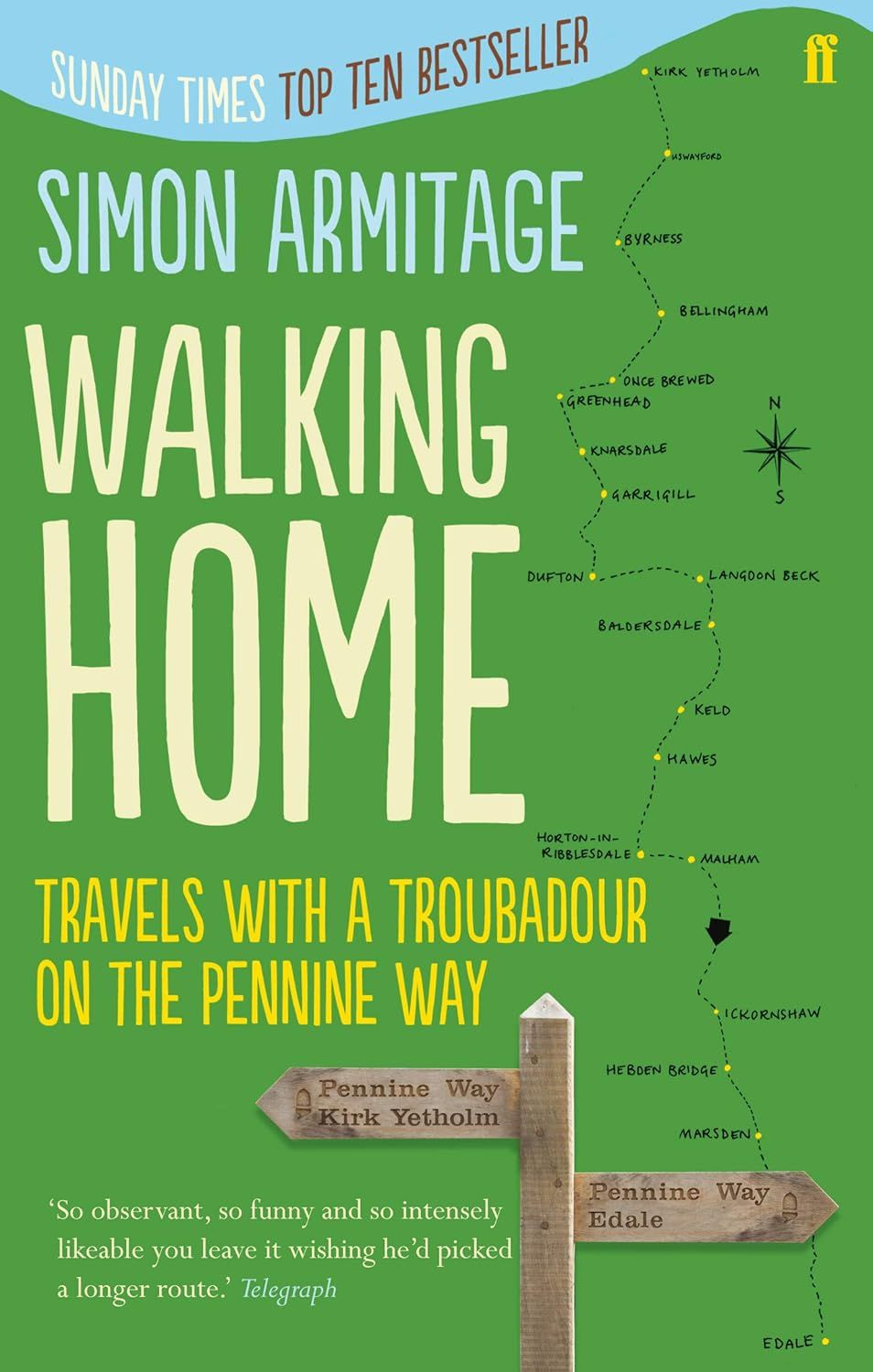 ‘Walking Home’ by Simon Armitage (Photo: Faber & Faber)
