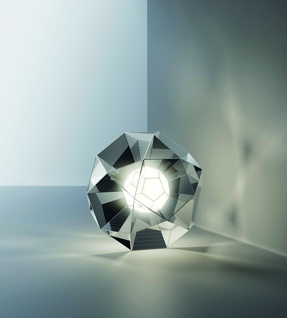 Arctic is a mirrored modular form with a diffusing core