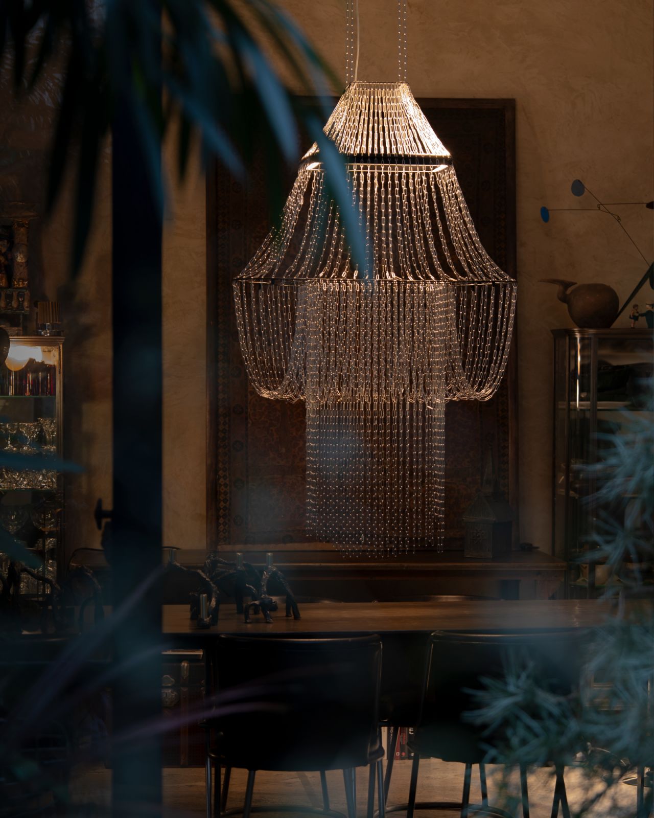 Thierry Dreyfus reimagines the chandelier with Lampe C by DCW Éditions