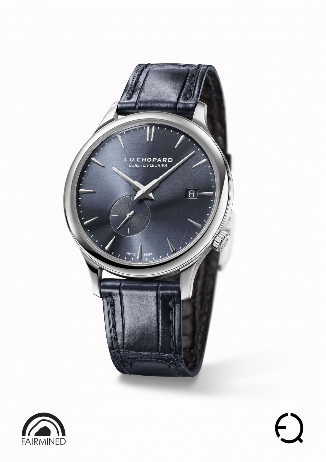 Chopard L.U.C XPS Twist QF (2019), an extension of the 2017 model but in ethical white gold and a date window at 3 o’clock