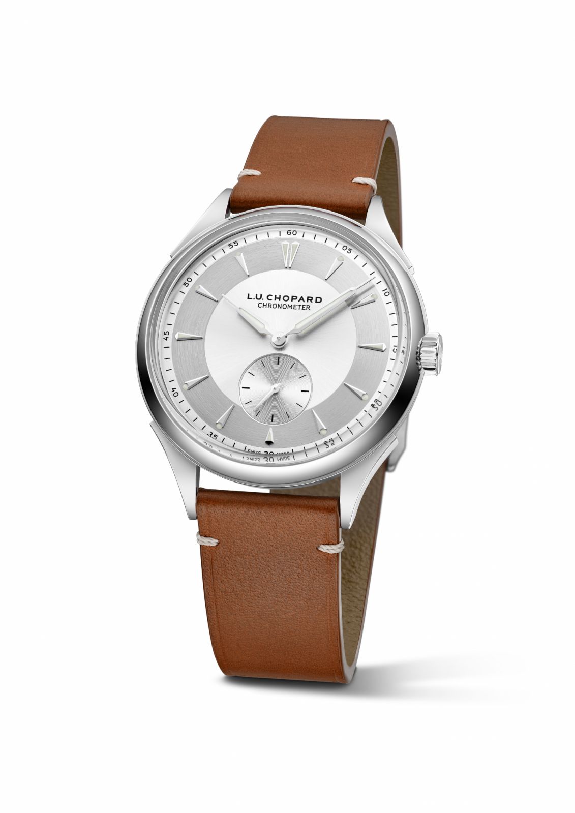 Chopard L.U.C Qualité Fleurier (2024), the.first QF-certified watch since Chopard became sole custodian of the QF Foundation in 2022 and elevated in sustainable Lucent Steel