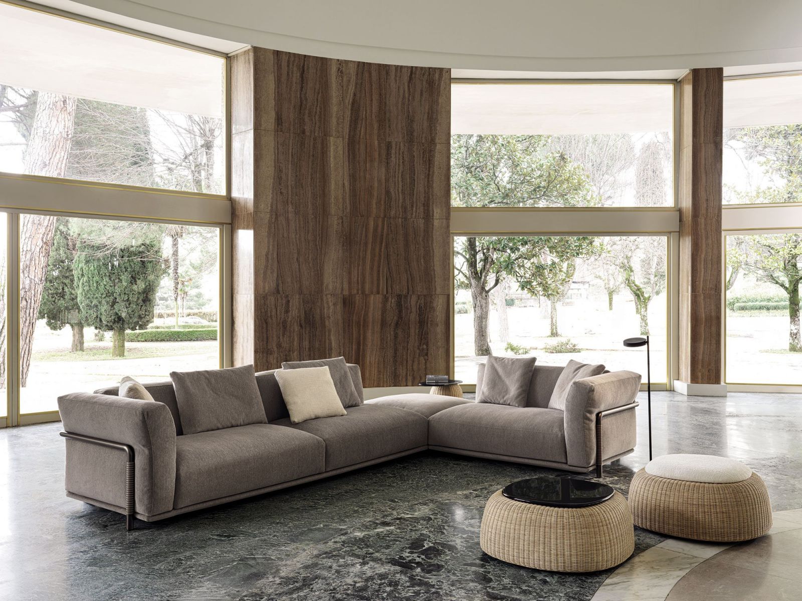 A Frigerio living room (Photo: courtesy of Modernbrands)