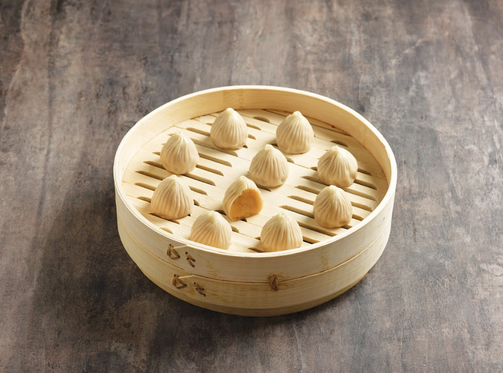 Yam paste xiao long bao
