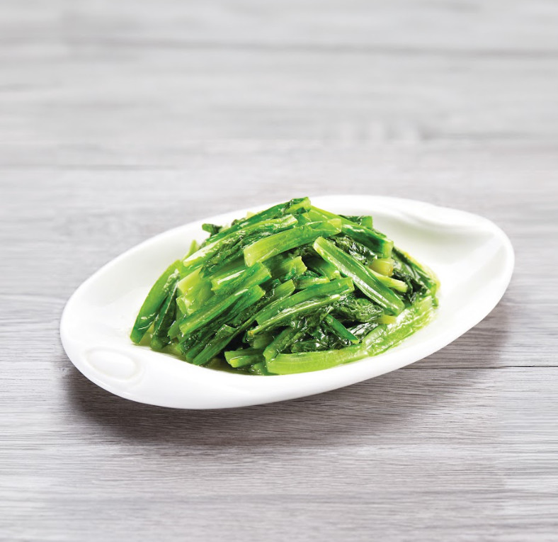 Stir fried Australian lettuce