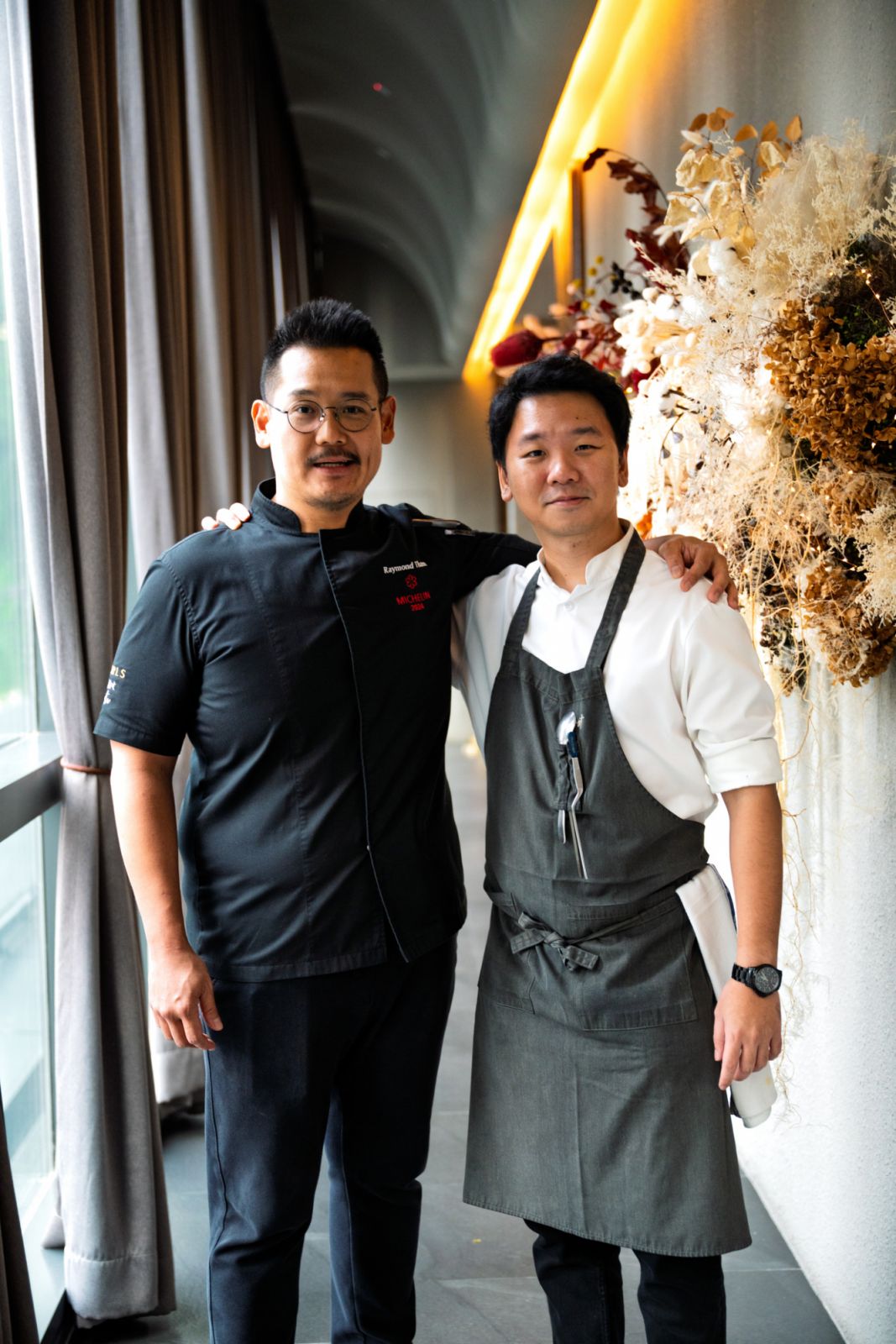 The iconic duo: Chef Raymond Tham and Chef Hans Christian