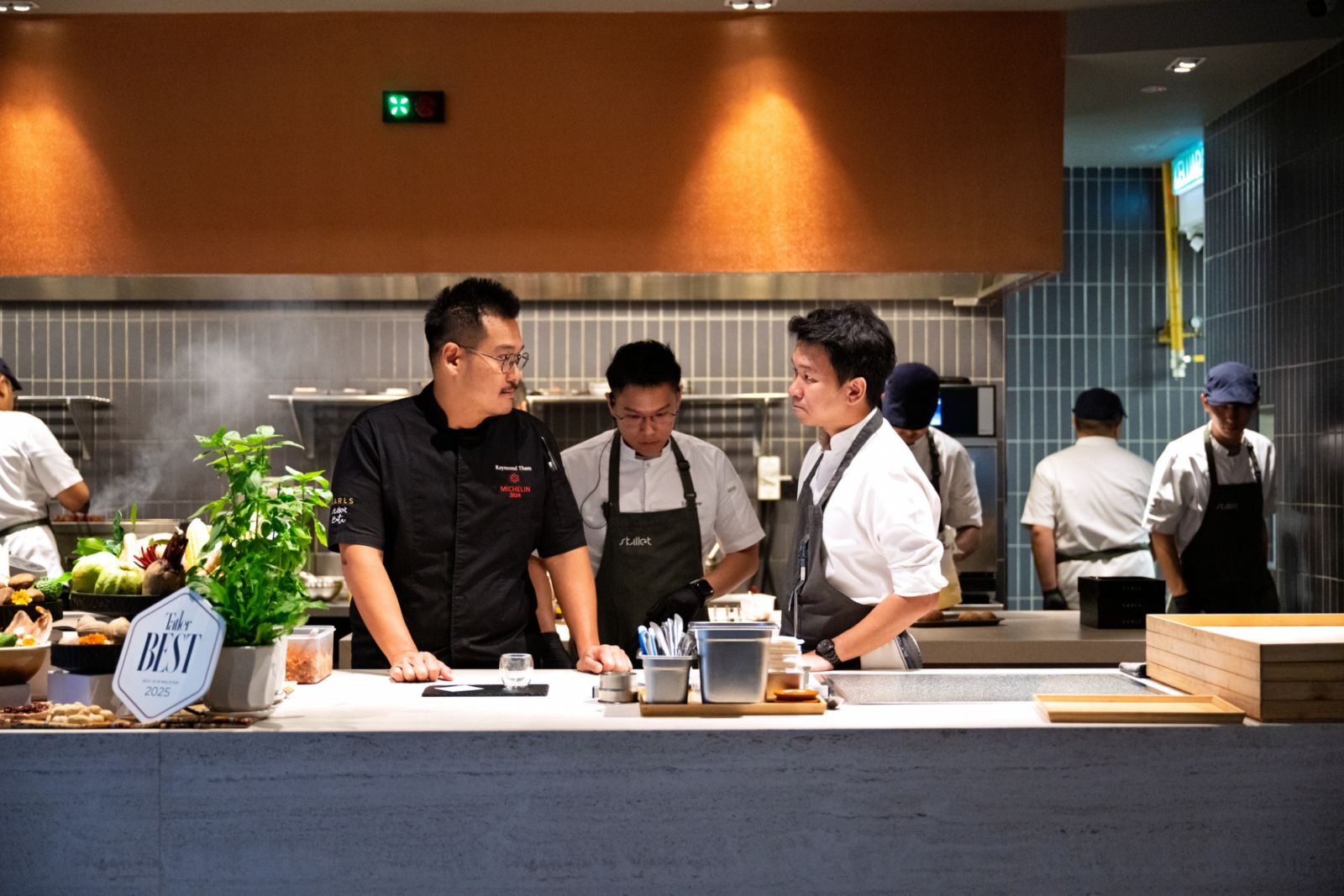 Chef Raymond, Chef Eric and Chef Hans (from left to right)