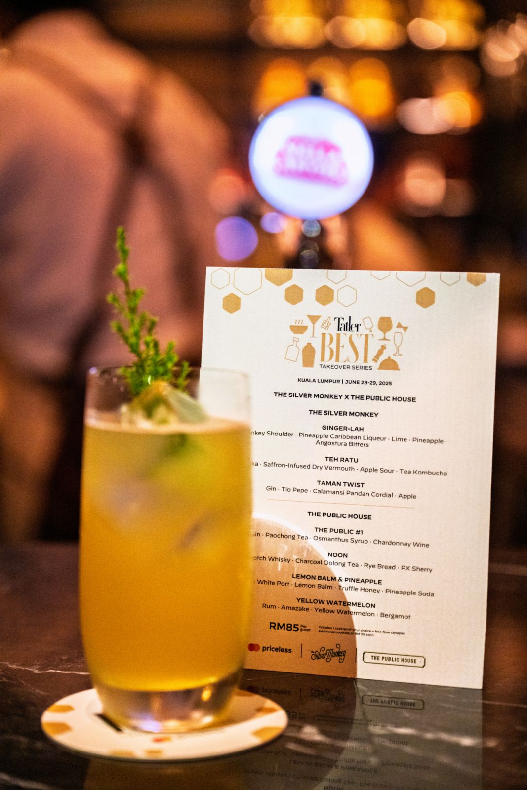 Lemon Balm & Pineapple by The Public House at The Silver Monkey