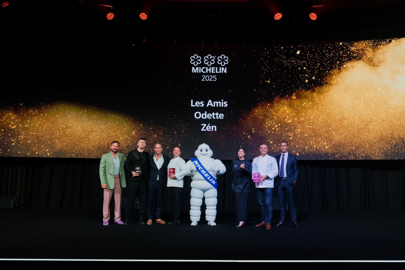 Three Michelin Stars