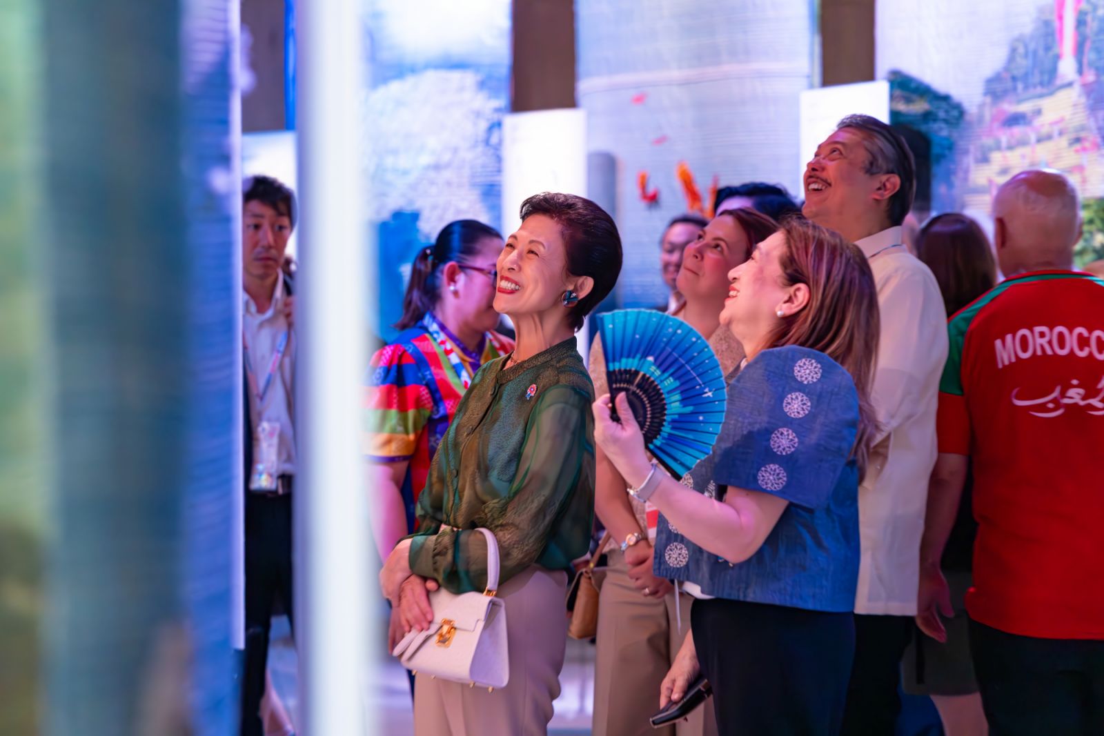 Her Imperial Highness Princess Takamado Of Japan At The Philippine Pavilion In Expo 2025 Osaka