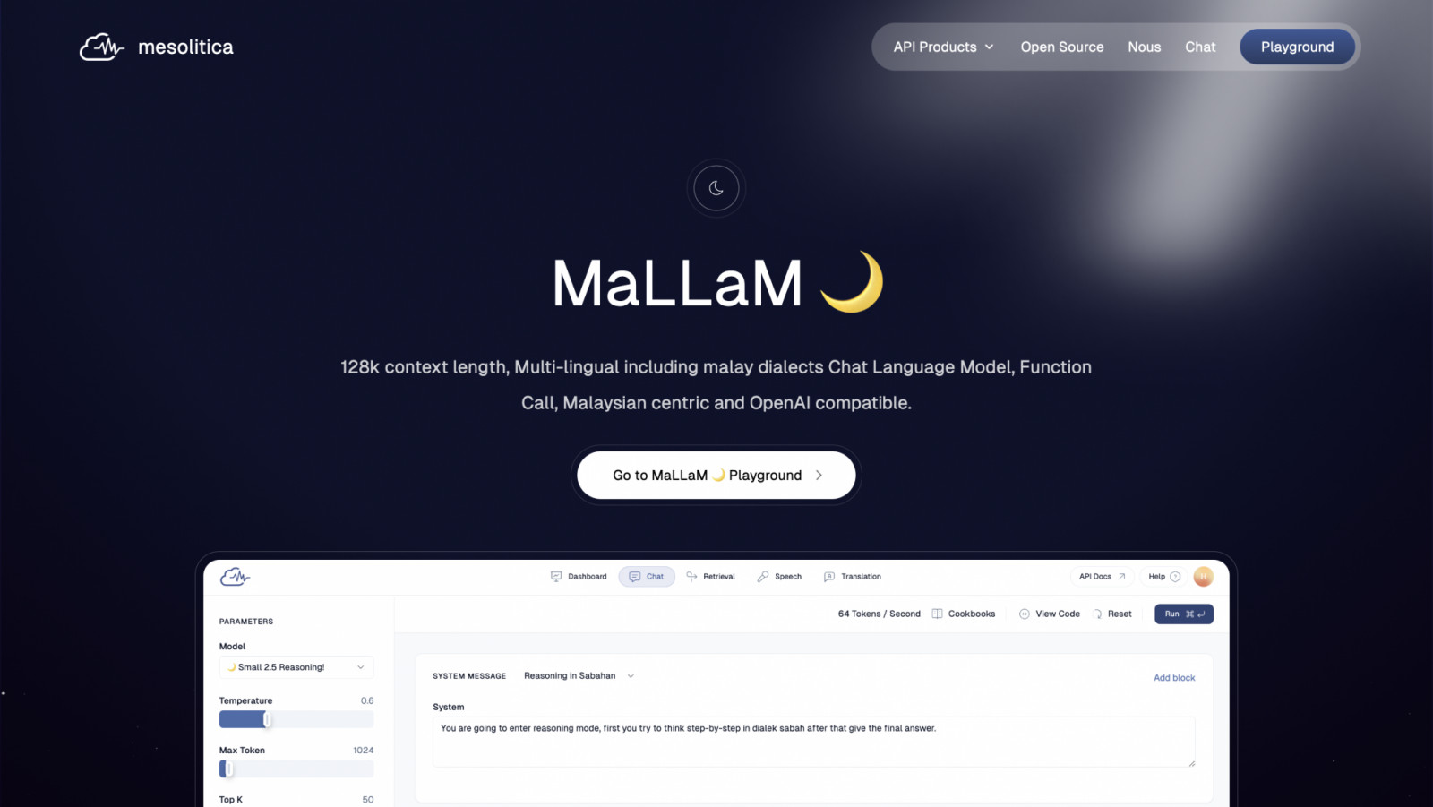 MaLLaM home page