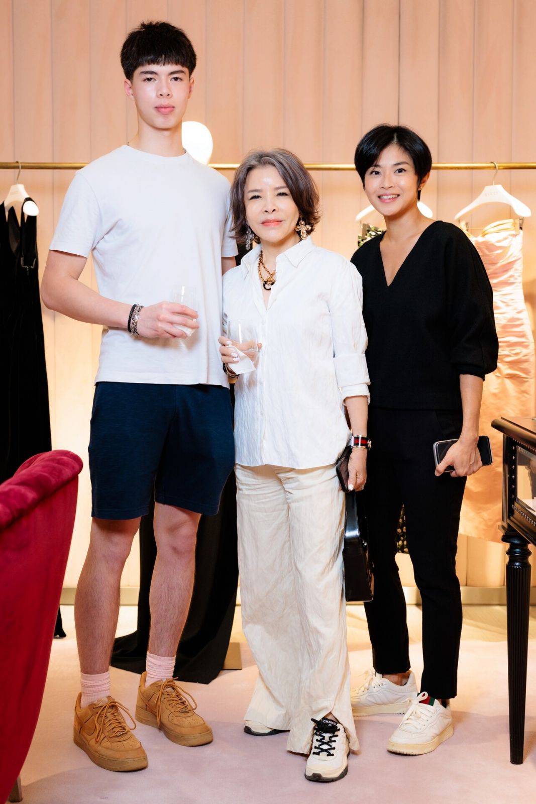 Jordi Bottomley, Grace Wong and Suzanne Leong