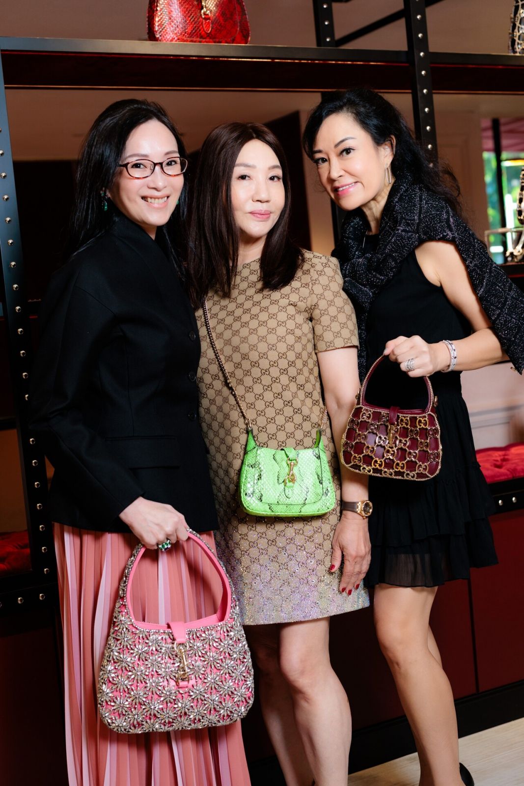 Caroline Low-Heah, Maria See and Cleo Choong