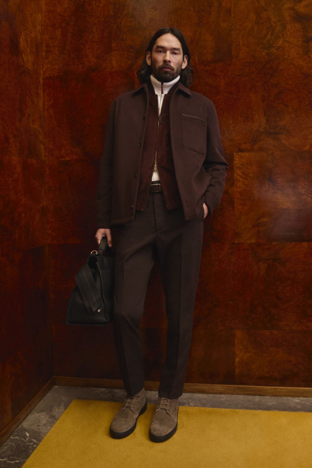 Tod's Pashmy Bomber is a lesson in elegance this season