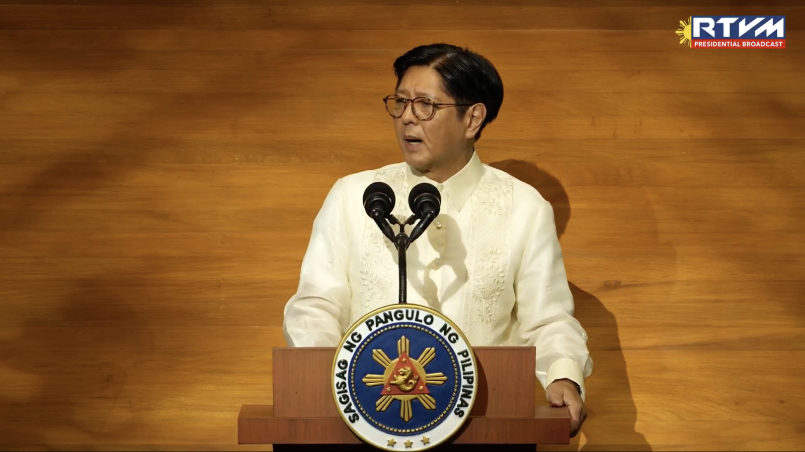 President Ferdinand Marcos Jr delivers his fourth SONA (Photo: RTVM)