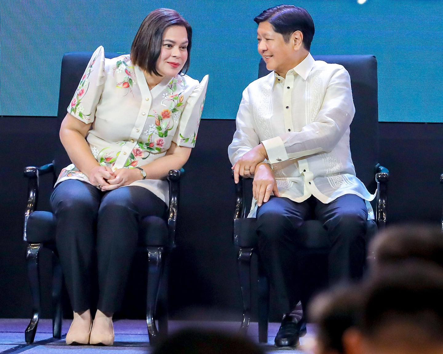 Vice President Sara Duterte and President Ferdinand Marcos Jr (Photo: Presidential Communications Office)