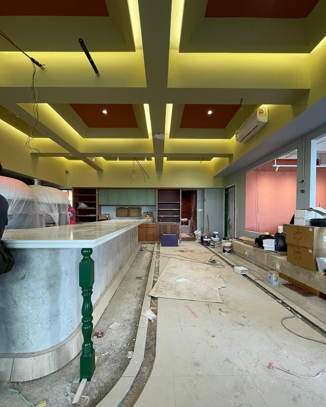 The WIP place of Pizza Duo in The Campus (Image: Pizza Duo)