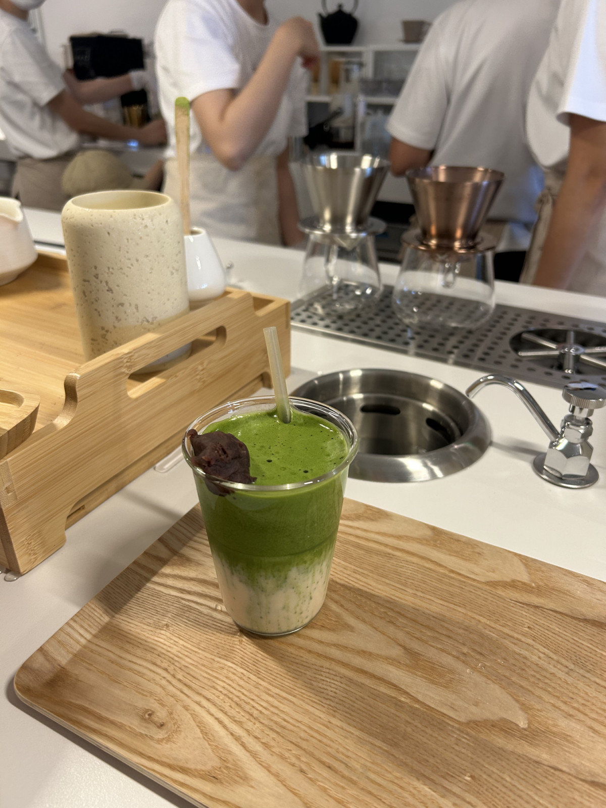 The impossibly fluffy matcha with adzuki (Image: Keandra H'ng)