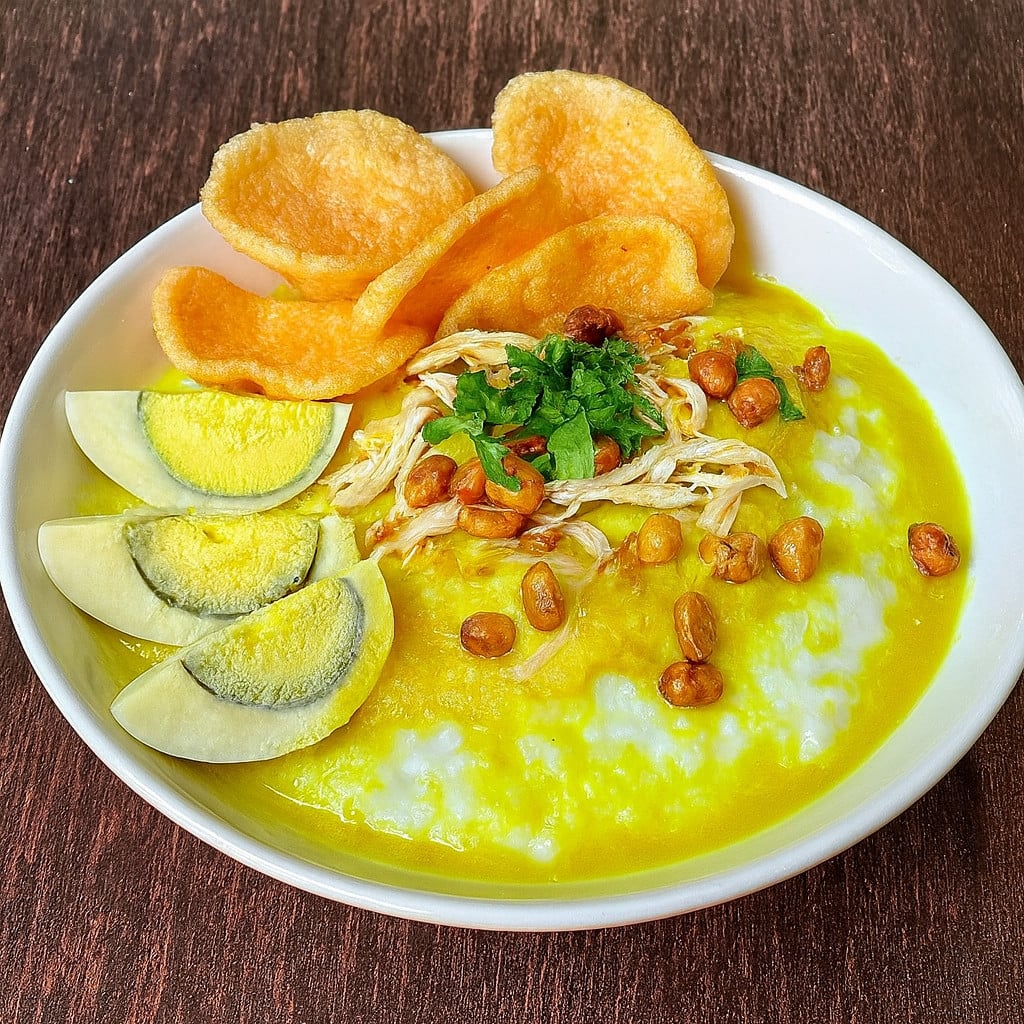 Indonesian bubur ayam