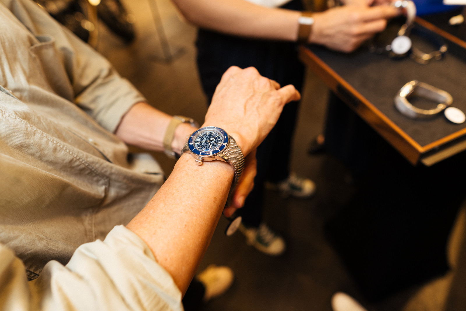 Up close with the Breitling Superocean Heritage B31 Automatic 40 Kelly Slater
