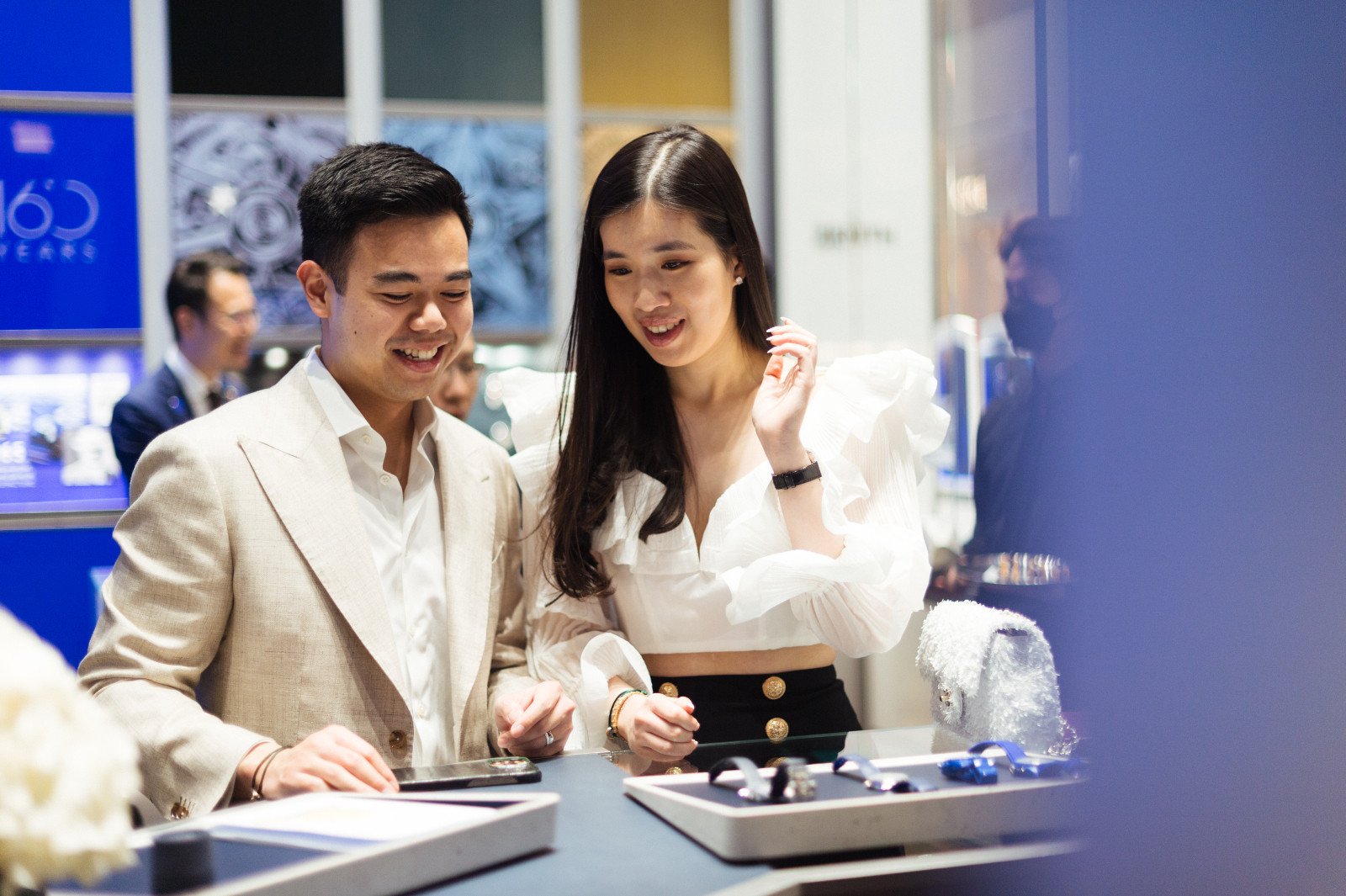 Patrick Adisaputra and Serena Luo