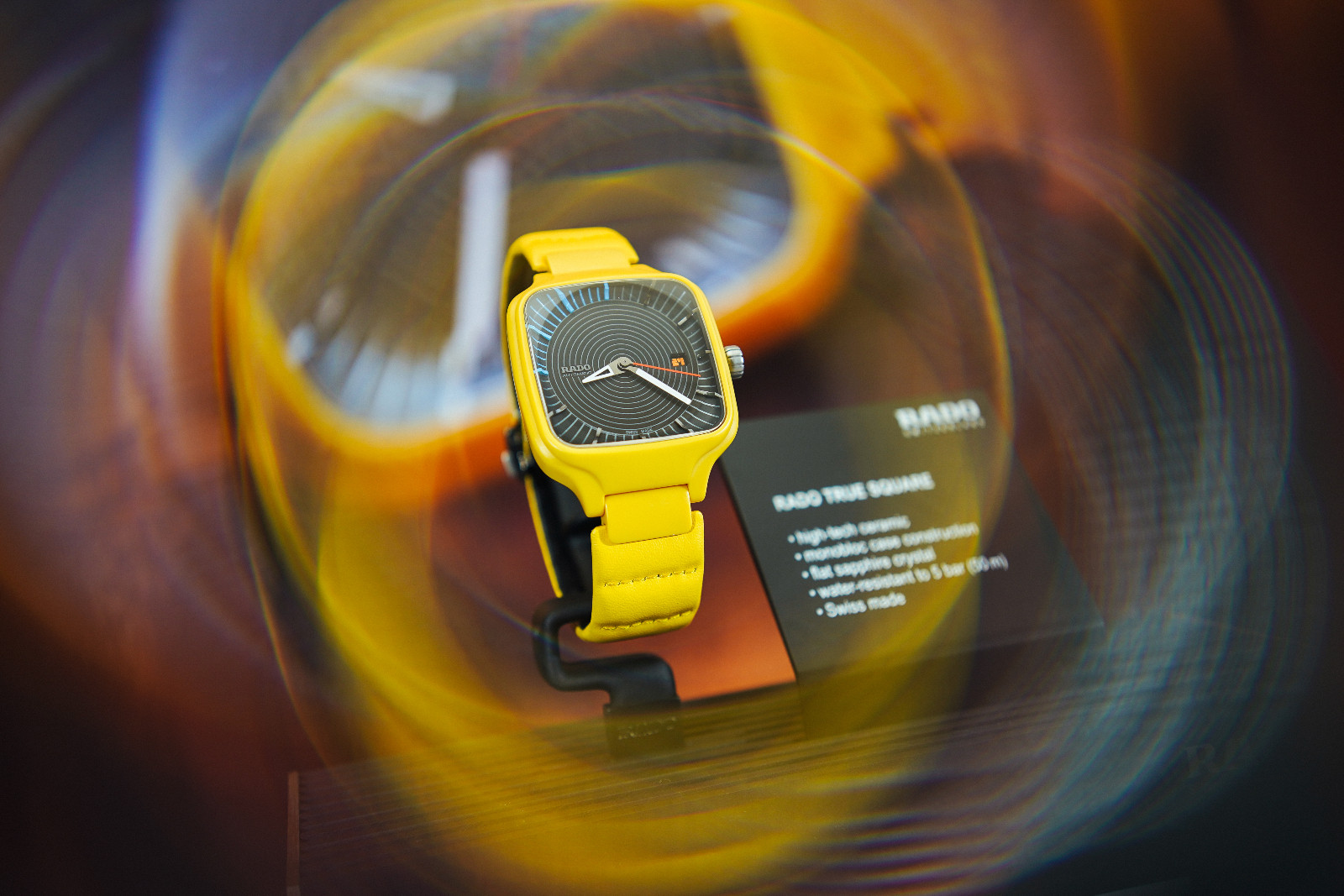 Rado True Square Tej Chauhan