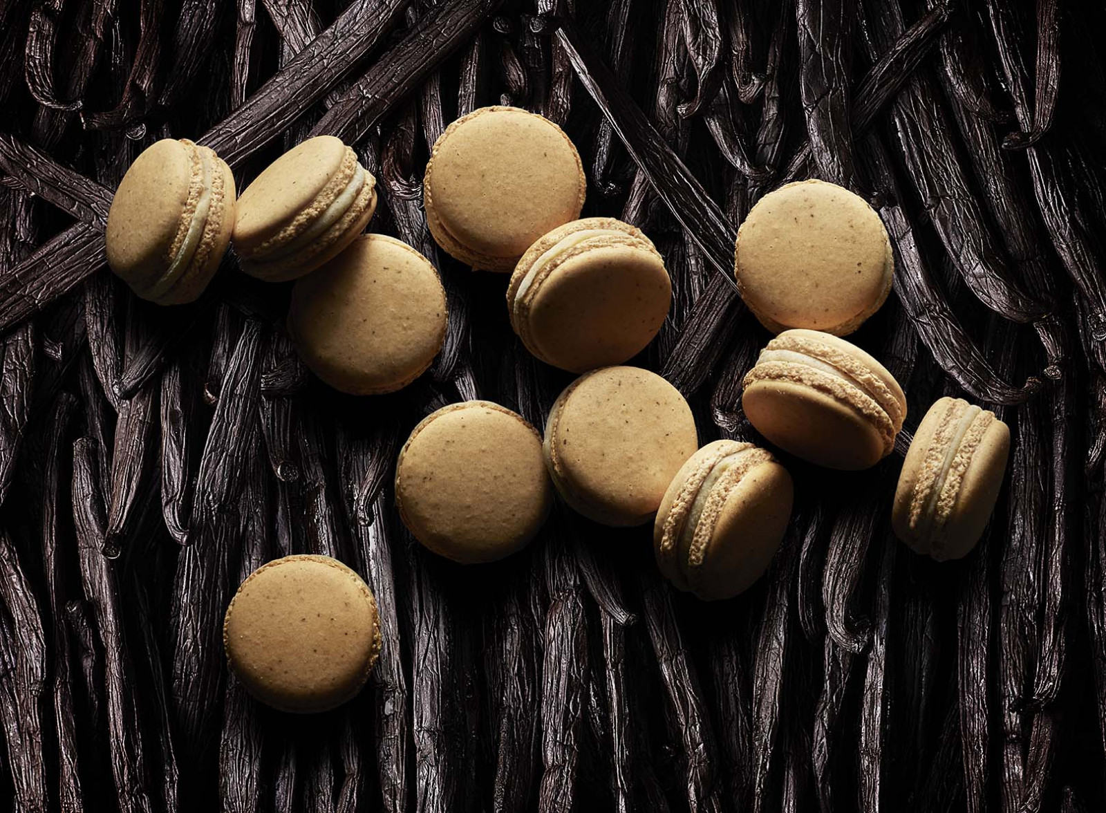 Infiniment vanilla macaron