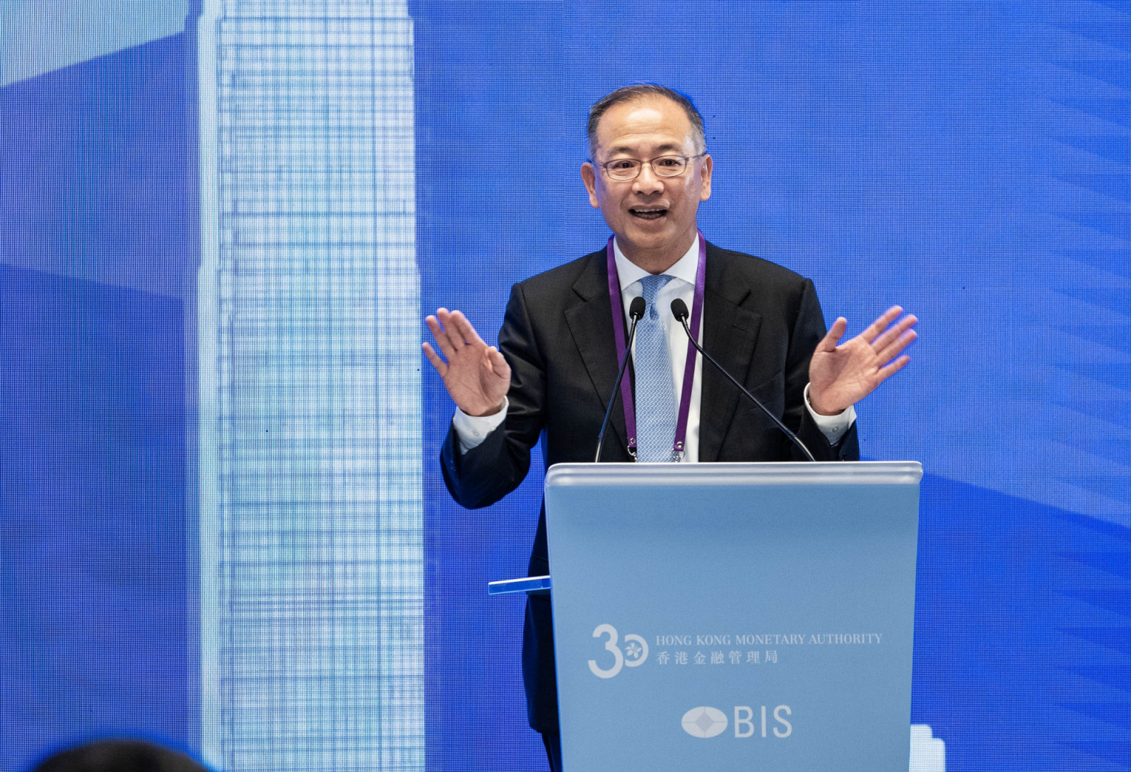 Hong Kong Monetary Authority chief executive Eddie Yue cautioned against undue speculation about the effects of stablecoins on the mainstream financial system, ahead of new legislation being enacted (Photo: Getty Images)
