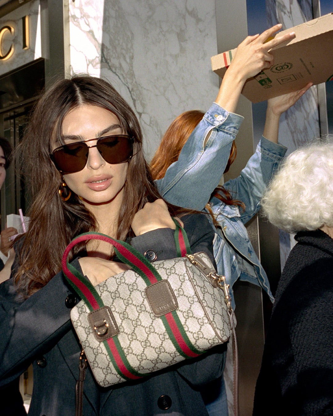 Ratajkowski is the muse of Gucci’s latest campaign (Photo: Daniel Arnold)