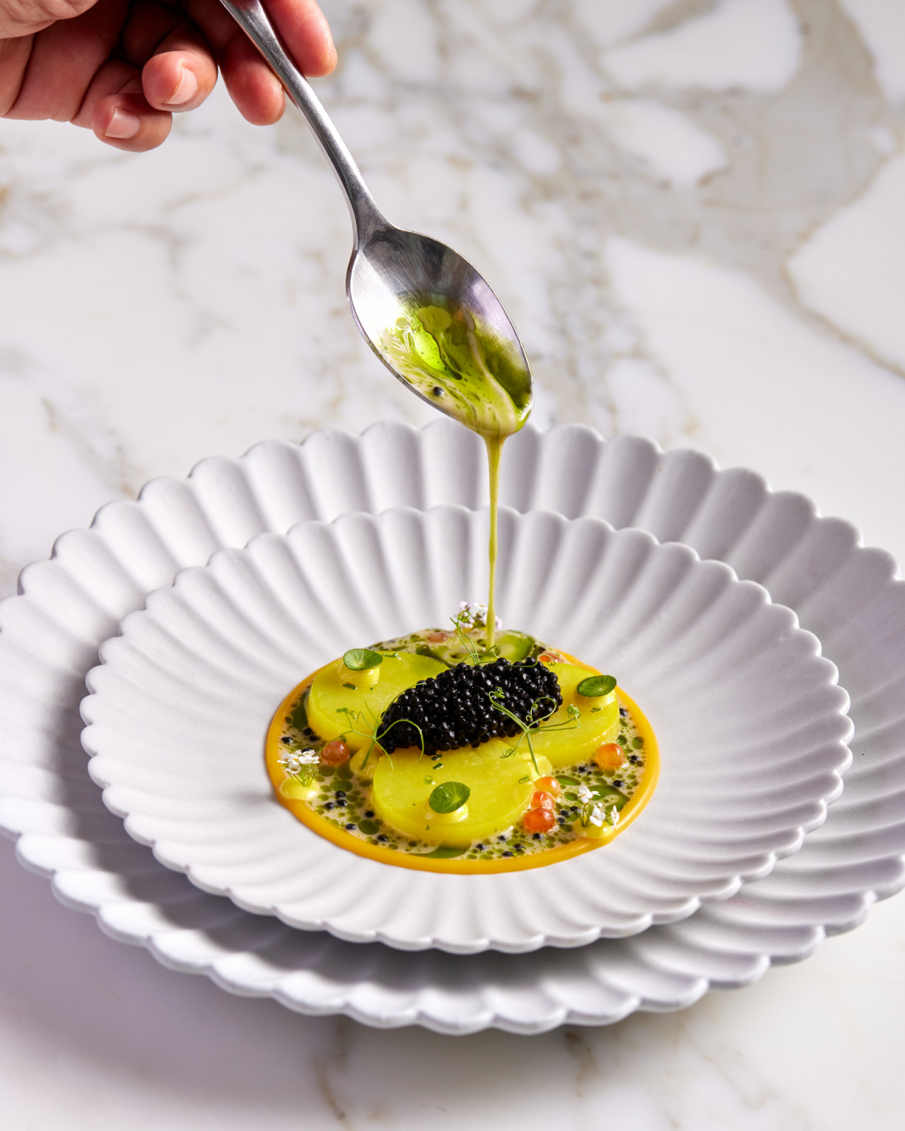 Creamy Saffron Potato Fondant at The Brasserie (Photo: The St. Regis KL)