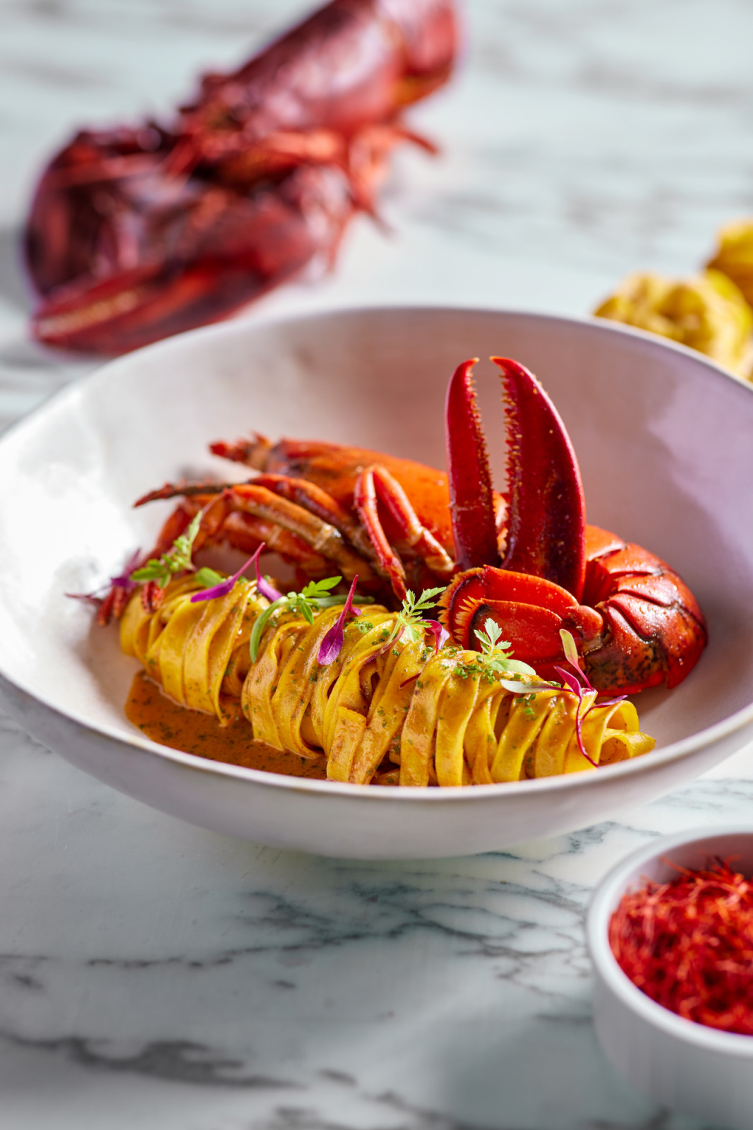 Boston Lobster Tagliatelle at The Brasserie (Photo: The St. Regis KL)