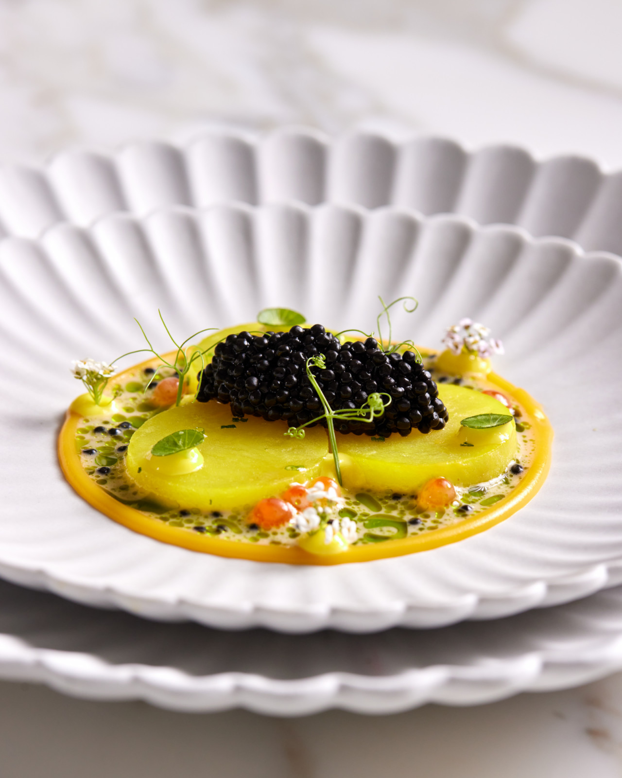 Creamy Saffron Potato Fondant at The Brasserie (Photo: The St. Regis KL)
