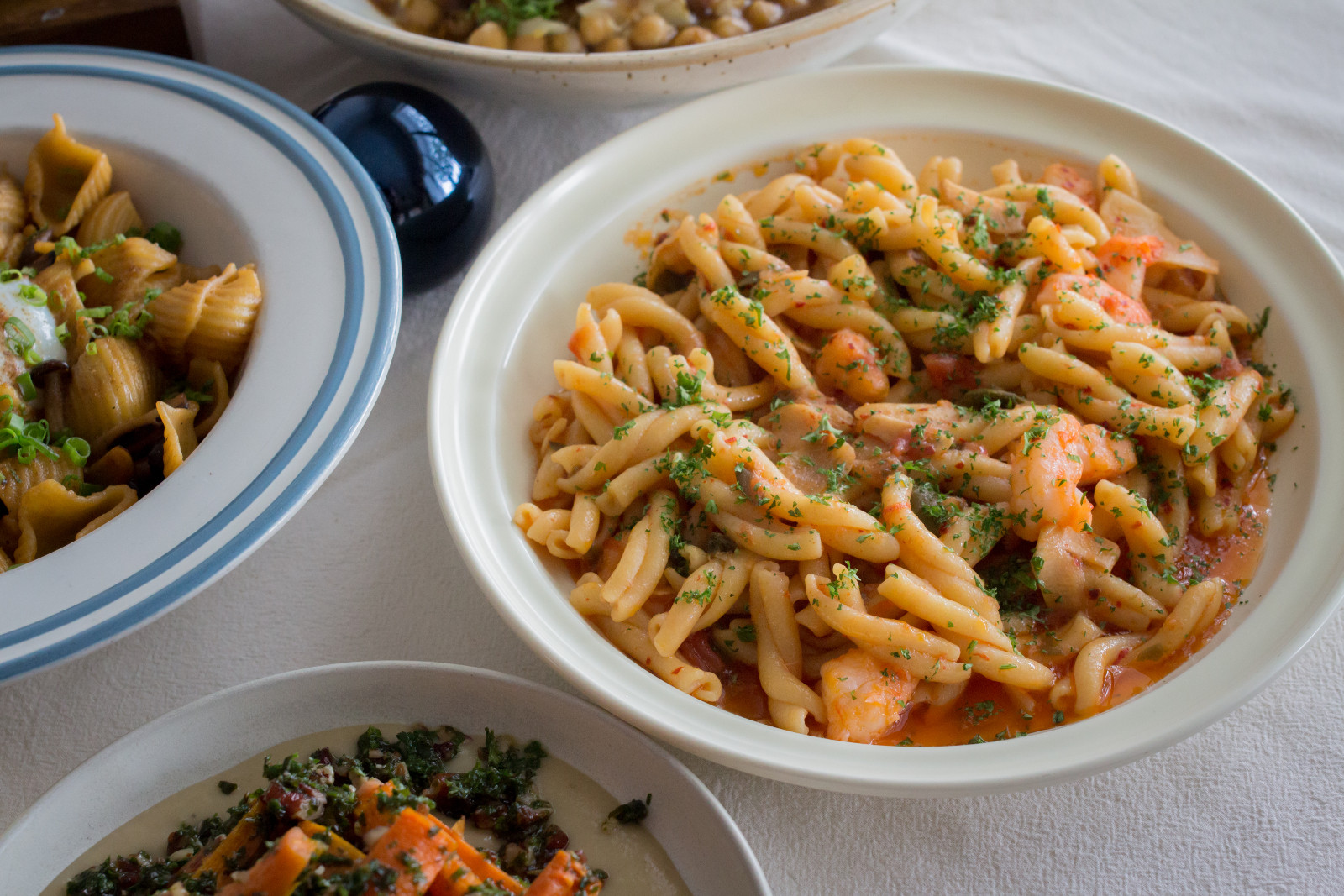 Casarecce Prawn Pasta (Photo: Basic Wine Store)