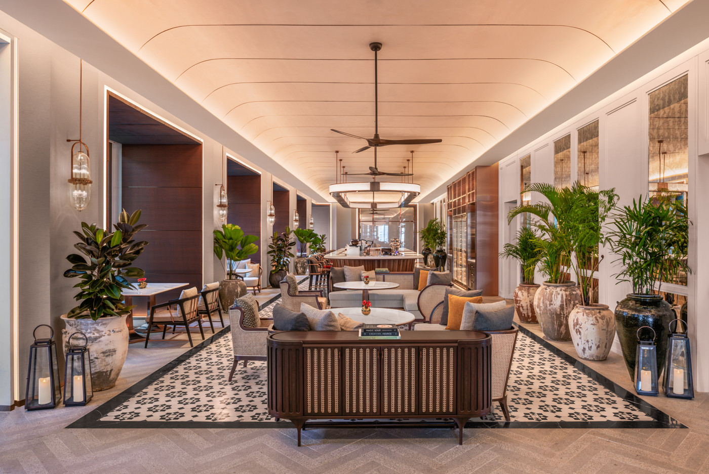 The coffee bar at Lily’s in The Ritz-Carlton, Bangkok serves expertly crafted brews