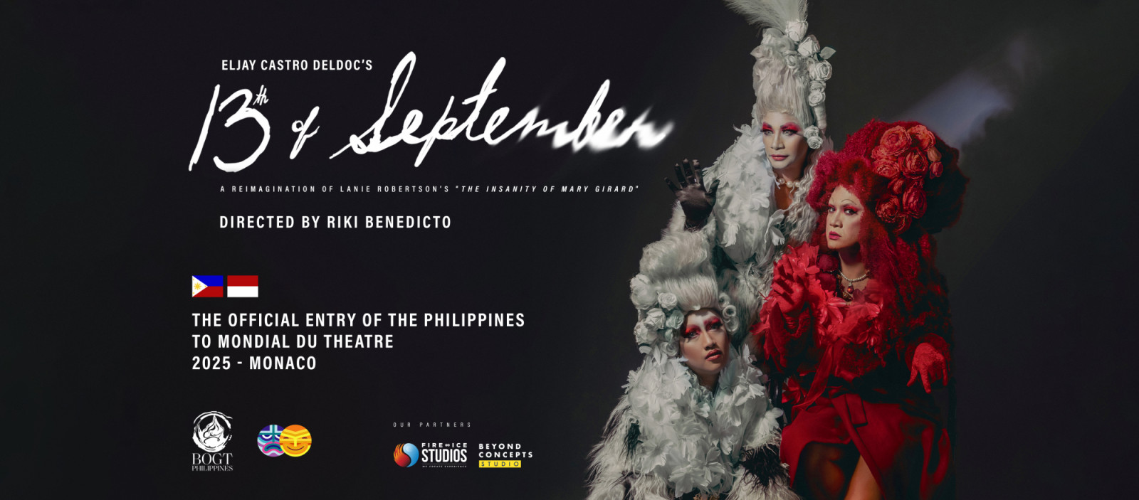 The official poster for BOGT Philippines' '13th of September'