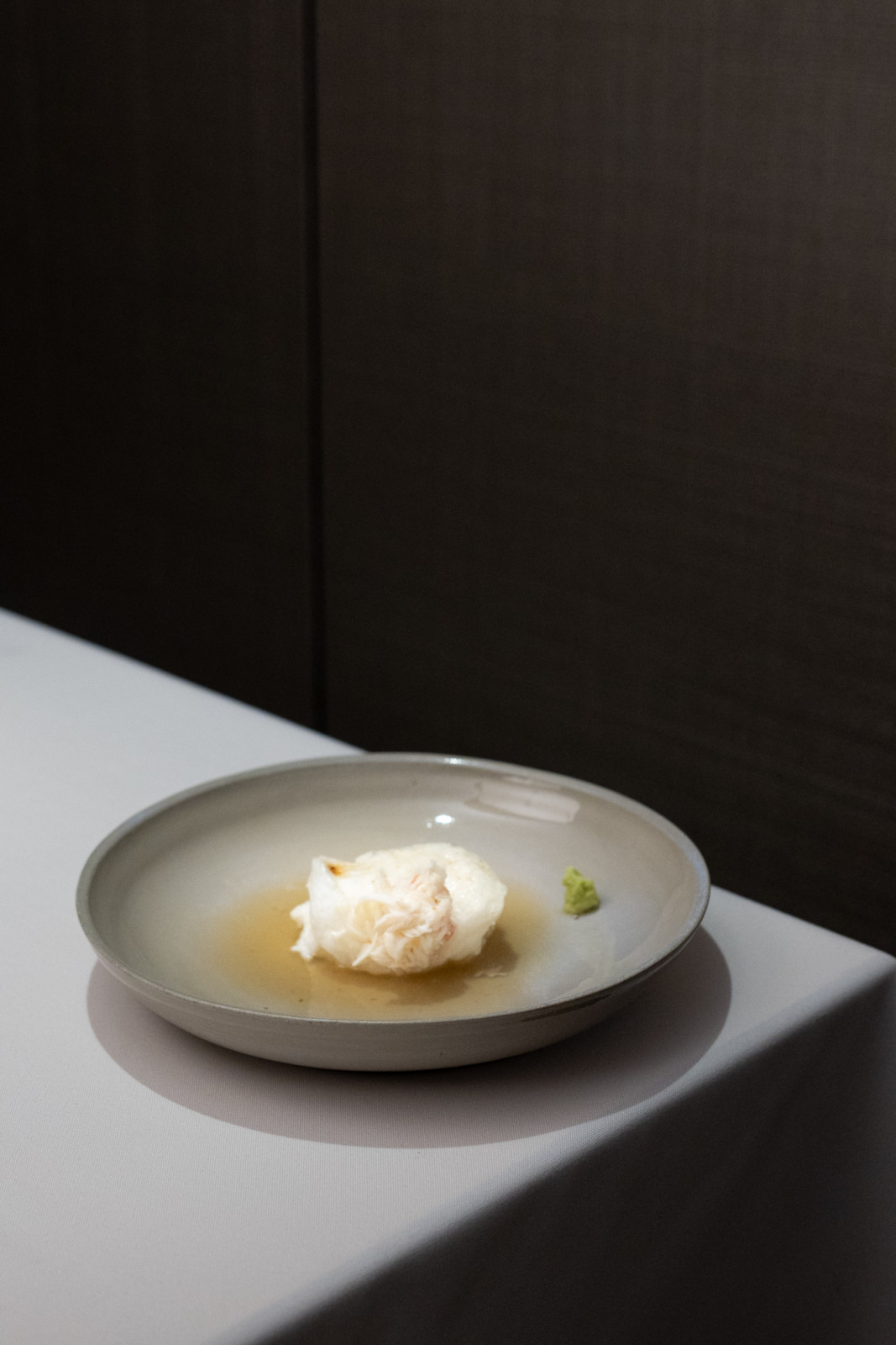 Cilantro Steamed Toothfish with Tarabagani, Highland Kabu and Kuzu Consommé (Photo: Cilantro)