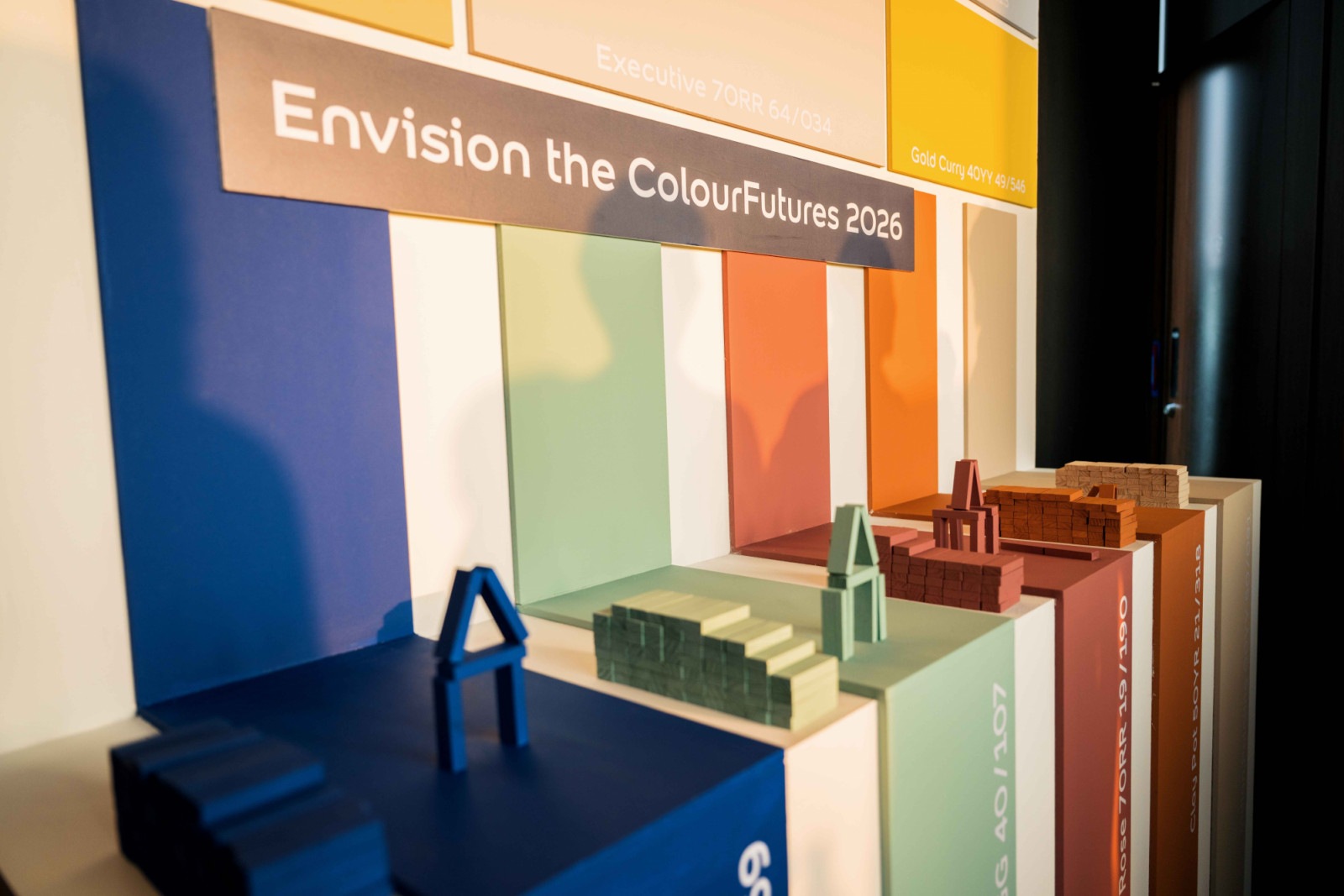 The vibrant ColourFutures 2026 setup by Dulux