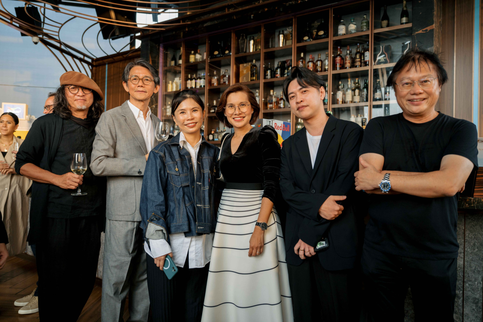 From left: XX, Dr Lai Siew Hong of Blu Water Studio, Tatler Homes regional managing editor Jennifer Choo, Bee Eu Tan of BETA Architects, XX, and Ar Dr Tan Loke Mun of DRTAN LM Architect