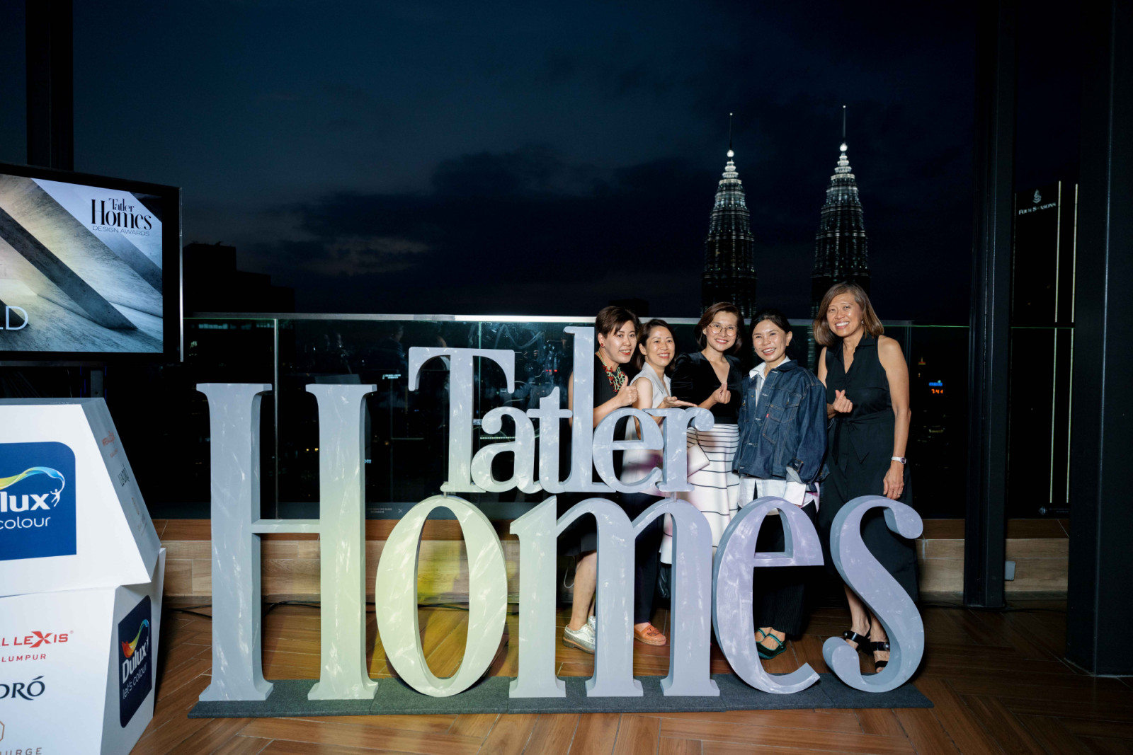 XX, XX, Bee Eu Tan, Jennifer Choo, and Lillian Tay of Veritas Group